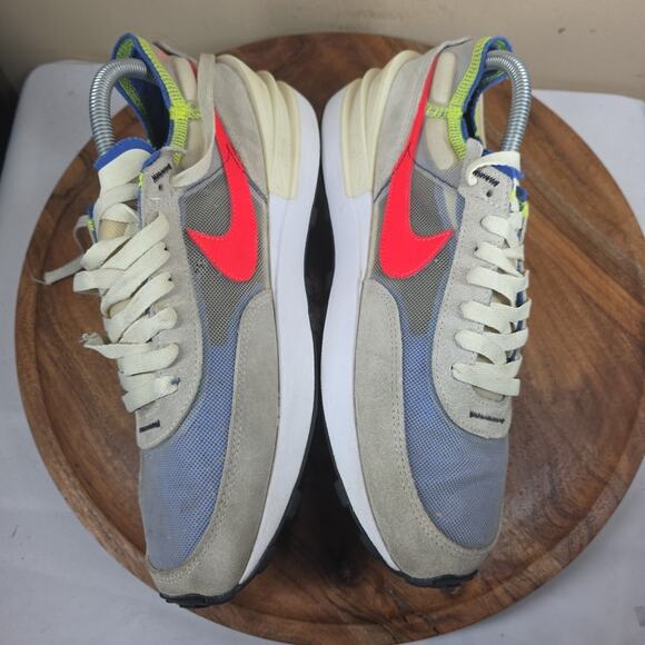 Nike Waffle One Coconut Milk Crimson Royal Mens White Size 9.5 Shoes DA7995-101 main image 9